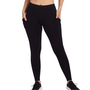 Embrace Your Love Black High-Waisted Leggings